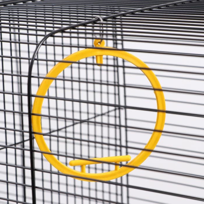 Клетка пролётная, 100×37×65 см, 4 яруса, МИКС