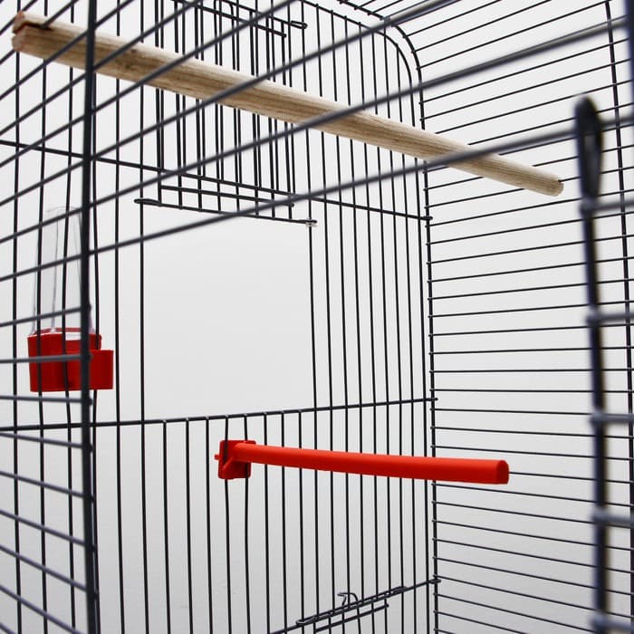 Клетка пролётная, 100×37×65 см, 4 яруса, МИКС