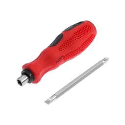 Отвертка комбинированная ЛОМ, 2 в 1, двухкомпонентная рукоятка, PH2/SL6×75 мм