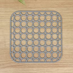 Решётка в раковину Комфорт Плюс, 26×26 см, пластик, МИКС