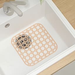 Решётка в раковину Комфорт Плюс, 26×26 см, пластик, МИКС