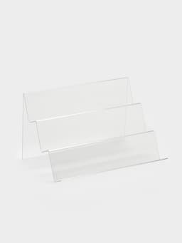 Подставка горка 3 ступеньки, наклонная, 25×15×14 см, оргстекло 2 мм