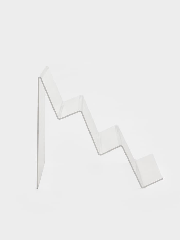 Подставка горка 3 ступеньки, наклонная, 25×15×14 см, оргстекло 2 мм