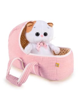 Мягкая игрушка «Кошечка Ли-Ли BABY», в люльке, 20 см