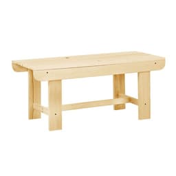 Лавка деревянная, 100×40×43.5 см, липа, «Добропаровъ»