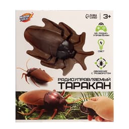 Жук радиоуправляемый «Таракан», работает от батареек, свет