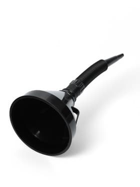 Воронка для ГСМ Oktan с фильтром и гибким носиком, диаметр 135 мм, высота 385 мм