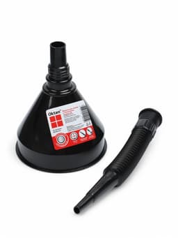 Воронка для ГСМ Oktan с фильтром и гибким носиком, диаметр 135 мм, высота 385 мм