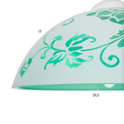 Светильник BayerLux «Колпак» 189/1С, 40 Вт, E27, пластик, белый