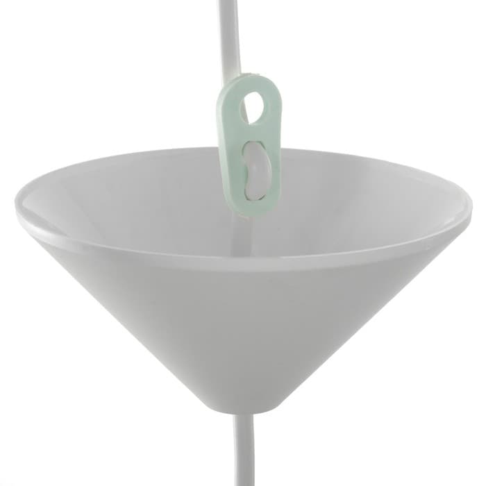 Светильник BayerLux «Колпак» 189/1С, 40 Вт, E27, пластик, белый