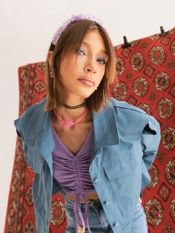 Набор 2 предмета: чокер, браслет «Классика», чёрный, 30 см