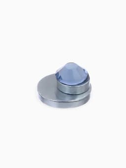 Пирсинг в нос «Стразинка», на магните, d=3 мм, набор 12 шт. МИКС в серебре