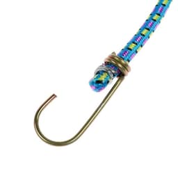 Резинка для крепления багажа TORSO, 60 см, d=8 мм, металлические крючки, МИКС, набор 2 шт.