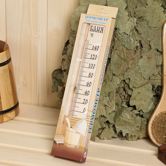 Термометр для бани и сауны ТСС-2Б (t -20 до + 140 С)