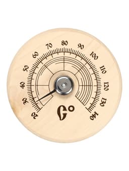 Термометр для бани и сауны «Круглый», биметаллический, циферблат МИКС