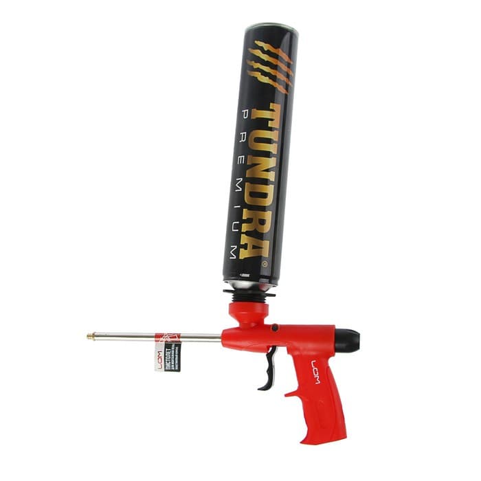 Пистолет для монтажной пены ЛОМ, пластиковый корпус