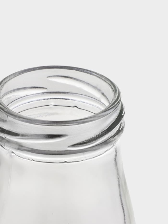 Бутыль «Лаконичность», 350 мл, с крышкой и трубочкой, 6.5×15.5 см, стекло