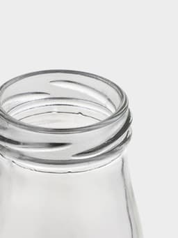 Бутыль «Лаконичность», 350 мл, с крышкой и трубочкой, 6.5×15.5 см, стекло