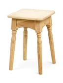 Табурет для бани и сада «Классика», 45×30×30 см, дерево, «Добропаровъ»