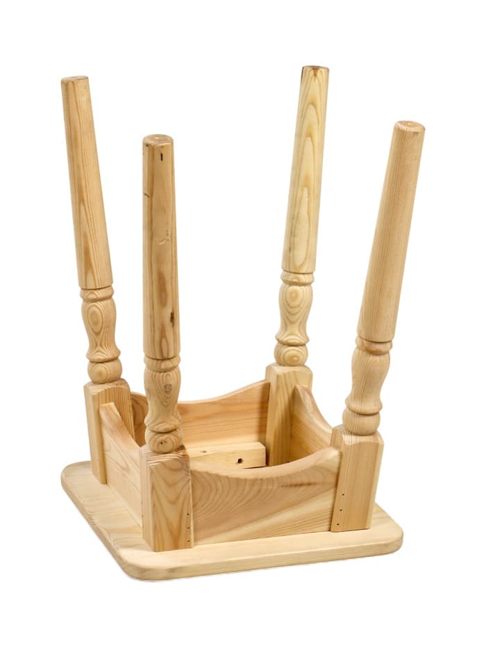 Табурет для бани и сада «Классика», 45×30×30 см, дерево, «Добропаровъ»