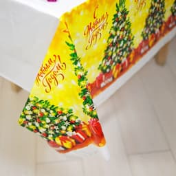 Скатерть одноразовая «С Новым Годом», 180×137 см