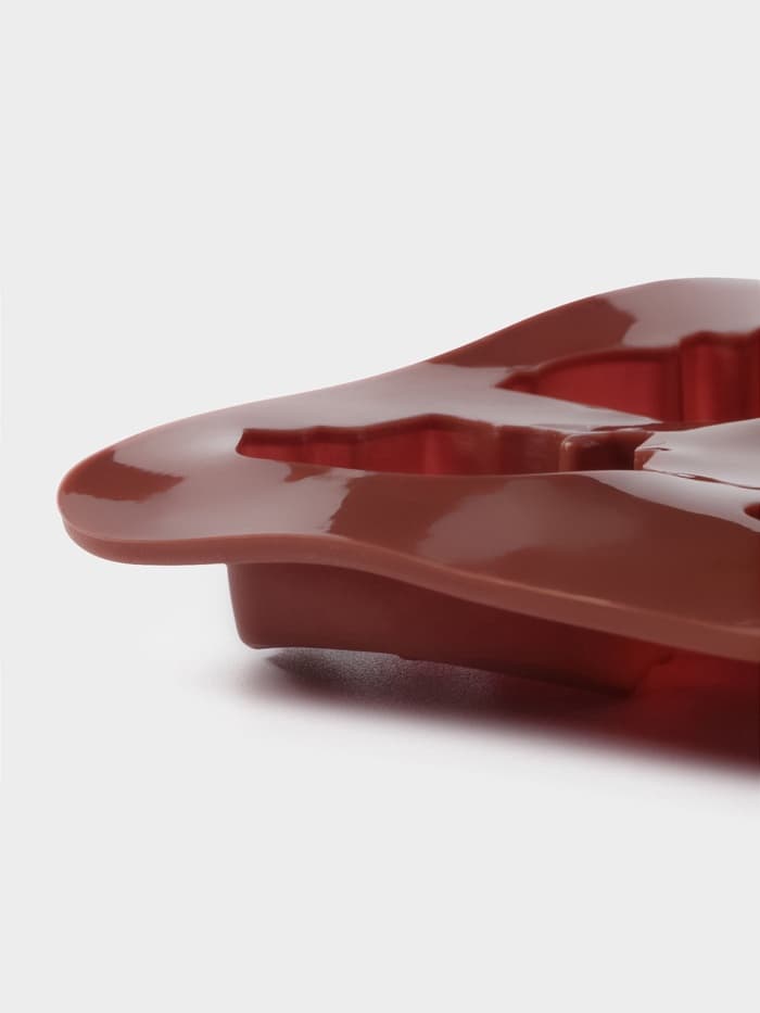 Форма для мармелада и шоколада Доляна «Машинки», силикон, 21×11 см, 8 ячеек (4.3×3.5 см), коричневая