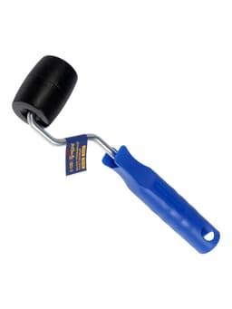 Валик прижимной ТУНДРА, «бочка», пластик, 45 мм