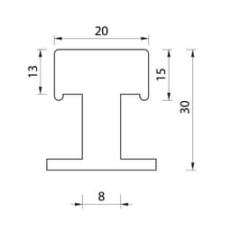 Комплект Зажим + Клин для выравнивания плитки ЛОМ, в упаковке 40/40 шт.