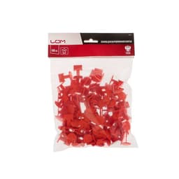 Зажим для выравнивания плитки ЛОМ, 1.4 мм, в упаковке 100 шт.