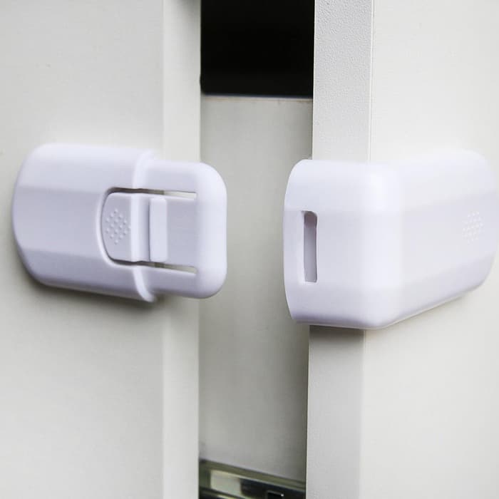 Блокиратор для выдвижных ящиков, белый, пластик, Крошка Я