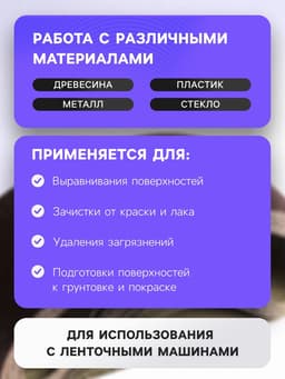 Лента абразивная бесконечная ТУНДРА, на тканевой основе, 75×533 мм, Р150, 10 шт.