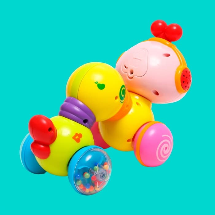 Игрушка музыкальная «Гусеница», световые и звуковые эффекты