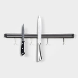 Держатель для ножей магнитный Доляна «Линия», с крючками, 51 см