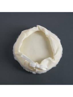 Насадка для полировки TORSO, искусственный мех с ободом на завязке, 125 мм