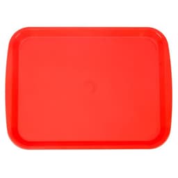 Поднос SparkPlast, пластик, 43×31.2×2.3 см, красный