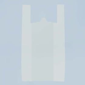Пакет «Белый» полиэтиленовый, майка, для магазинов, фасовки, упаковки, 45×75 см, 15 мкм