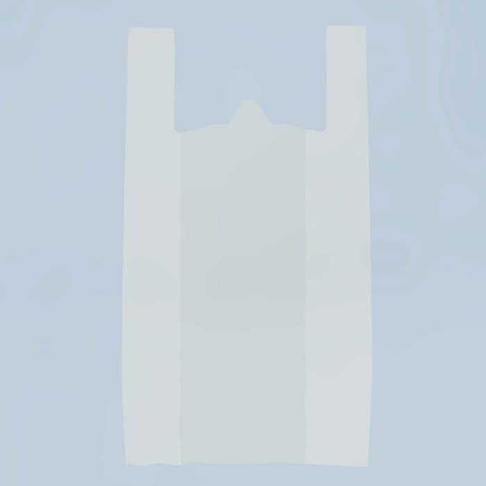 Пакет «Белый» полиэтиленовый, майка, для магазинов, фасовки, упаковки, 45×75 см, 15 мкм