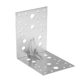 Уголок крепежный усиленный ТУНДРА krep, 130×130×100×2 мм