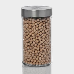 Банка для сыпучих Доляна «Премиум», 550 мл, 15×8 см, с металлической крышкой, стекло, прозрачная