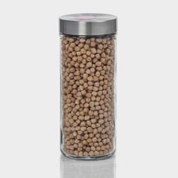 Банка для сыпучих Доляна «Премиум», 700 мл, 20×8 см, с металлической крышкой, стекло, прозрачная