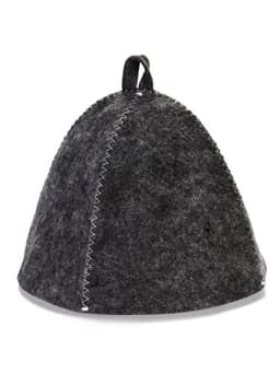 Набор для бани, 3 предмета: шапка, рукавица, коврик, серый, «Добропаровъ»