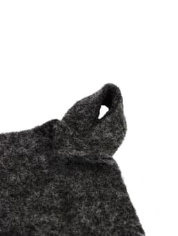 Набор для бани, 3 предмета: шапка, рукавица, коврик, серый, «Добропаровъ»