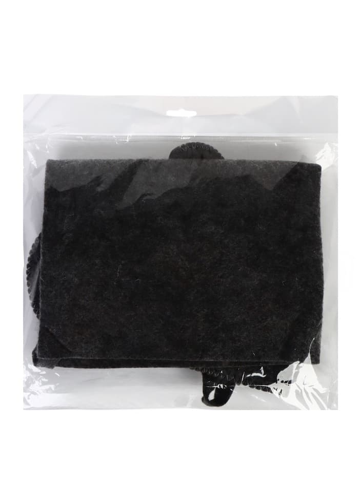 Набор для бани, 3 предмета: шапка, рукавица, коврик, серый, «Добропаровъ»