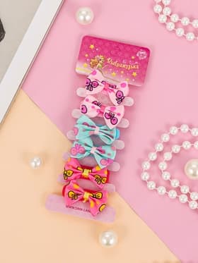 Резинки для волос «Выбражулька», набор 6 шт., бантик