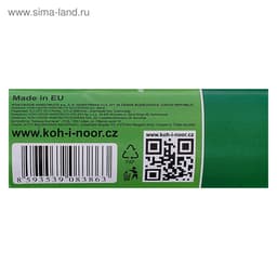Бумага креповая поделочная гофро Koh-I-Noor 50×200 см 9755/10 жёлтая тёмная, в рулоне