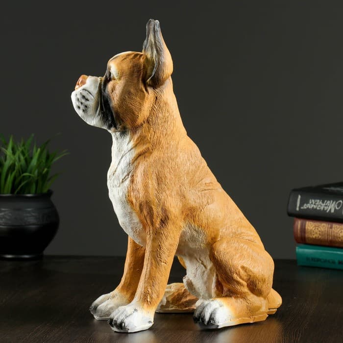 Копилка для денег «Боксёр», полистоун, 36×24 см