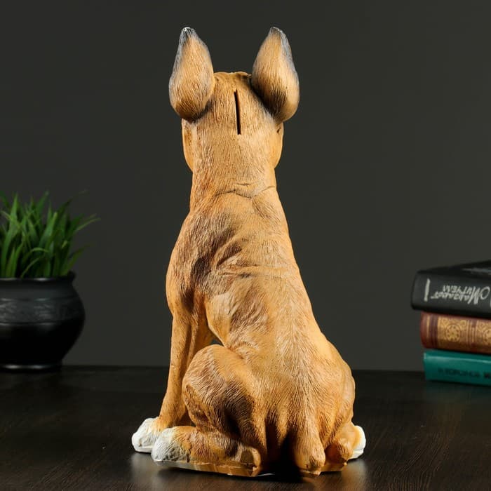 Копилка для денег «Боксёр», полистоун, 36×24 см