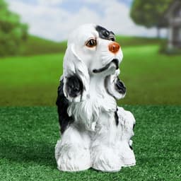 Копилка для денег «Русский спаниель», полистоун, 15×20×26 см