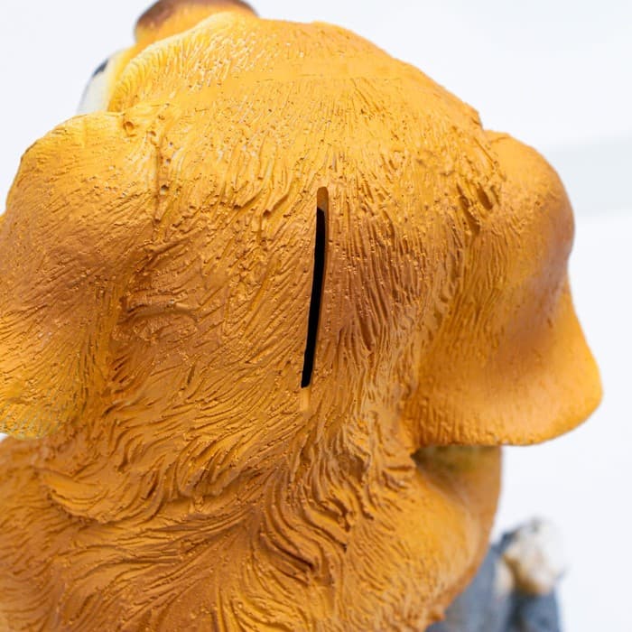 Копилка для денег «Кошка с собакой», полистоун, 17×19×26 см