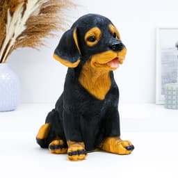 Копилка для денег «Щенок Ротвейлера», полистоун, 23×19×28 см